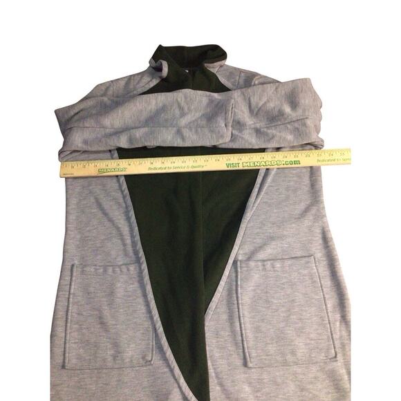 Fabletics Moscow Coat Gray Long Sleeve Cardigan Womens XXL - Picture 6 of 8